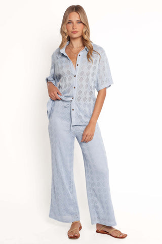 Cora Knit Pant - Blue - XL - Image 36