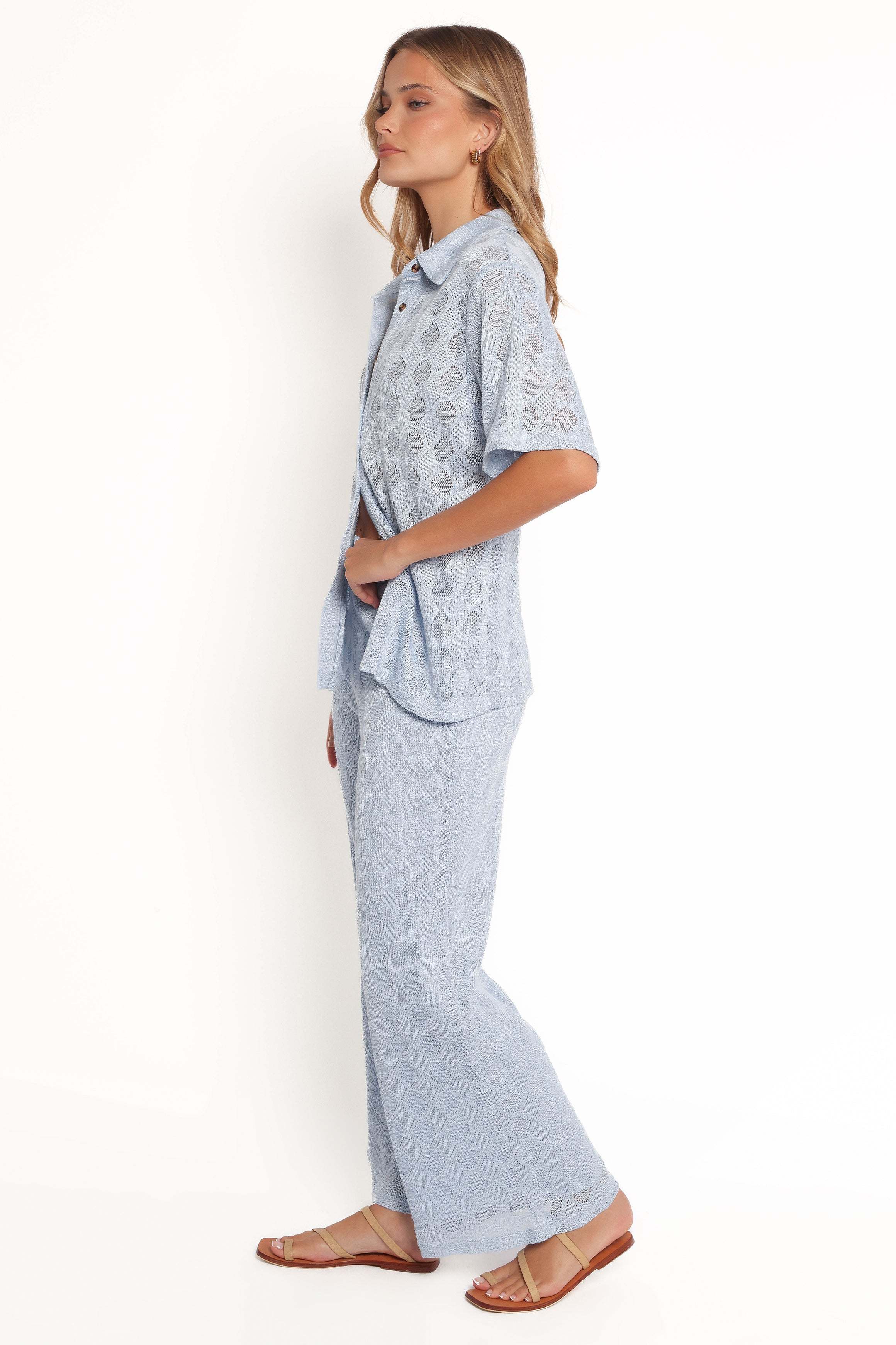 Cora Knit Pant - Blue - XL - Image 37