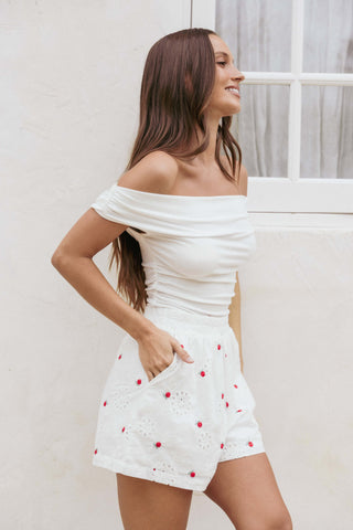 Aisha Shorts - White - XL - Image 29