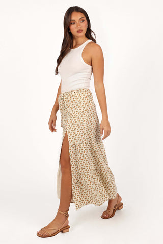 Bailey Tiered Maxi Skirt - Yellow - L - Image 25