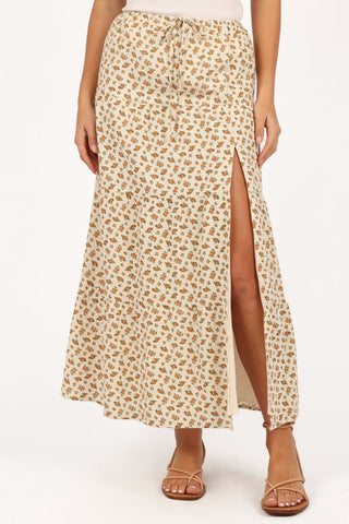 Bailey Tiered Maxi Skirt - Yellow - L - Image 28