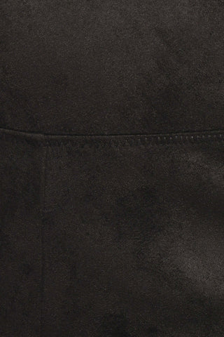 Carolyn Faux Suede Pant - Black - L - Image 21