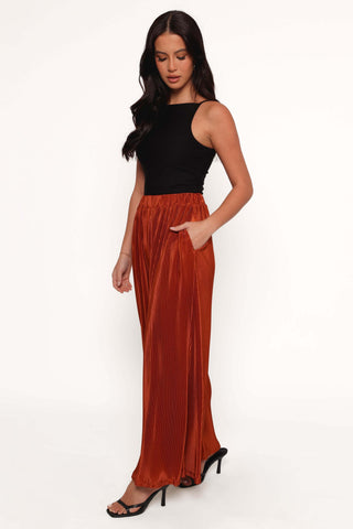 Leria Wide Pant - Burnt Orange - XL - Image 46