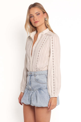 Fomi Denim Bubble Skirt - Medium Denim - L - Image 24