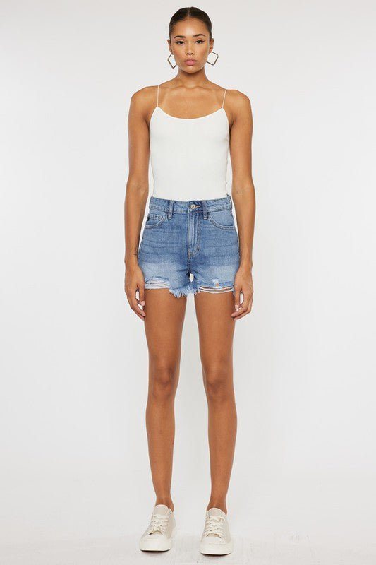 Lizzie High Rise Denim Shorts - Medium - 13/30 - Image 62