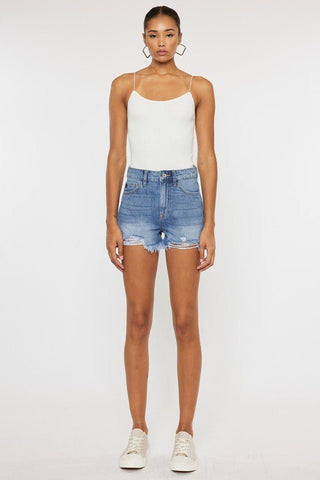 Lizzie High Rise Denim Shorts - Medium - 13/30 - Image 62